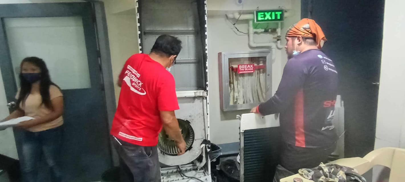 Floor Mounted AC Maintenance